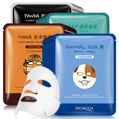 30Pcs Face Mask Sets Fresh Fruit Face Care Sheet Masks Hydrating Anti-aging Oil Control Acne Treatment Facial Mask Skin...