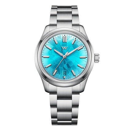WM Watch Automatic Mechanical Watch NH35 Glacier Series 100M Water Resistant AR Coated Sapphire Welly Merck Watches For Man 226M