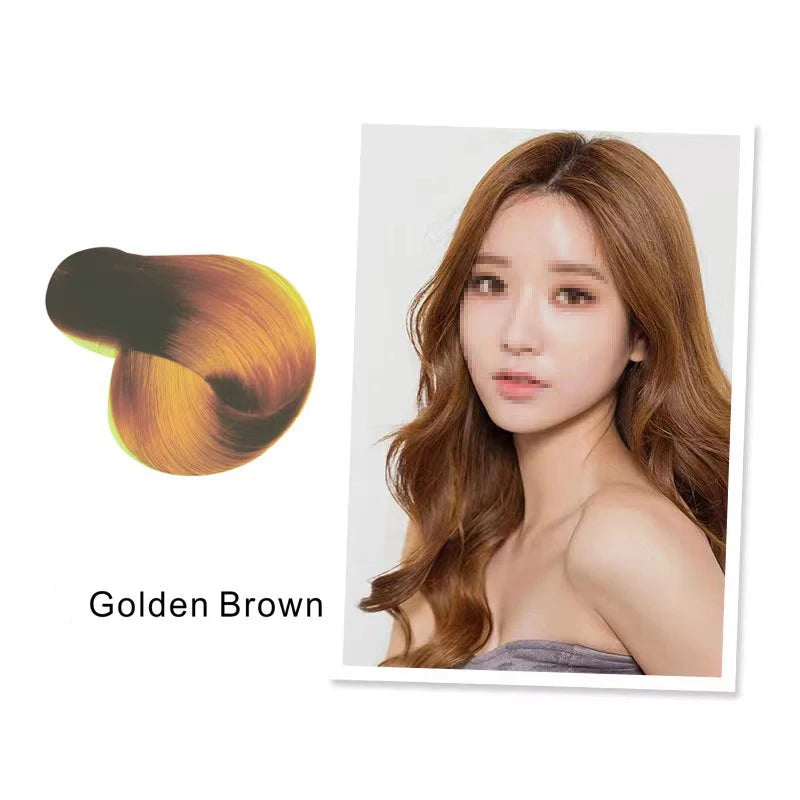 Mokeru Natural Fast Coloring Argan Oil For Hair Dark Brown Argan Speedy Hair Color Shampoo for Gray Hair Dye Shampoo |...