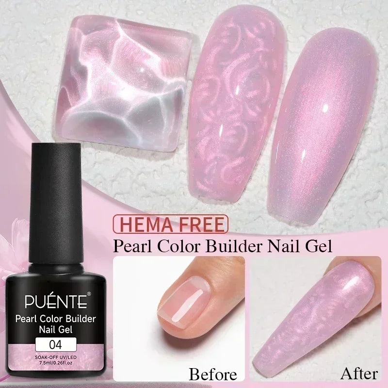 7.5ML Sparkling Reflective Glitter Gel Nail Polish Pink Purple Red Blue Colors Dark Flashing Nail Gel Soak Off UV Nail Varnish