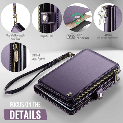 Passport Holder for Travel, Passport Case Wallet With Strap Wristlet and Zipper Wallet for Men Women Gold | Kimlud Mid...