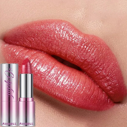 14 Colors Metallic Sparkle Lipstick Polarizing Glitter Shiny Lip Gloss Waterproof Long Lasting Gold Pearl Shine Sexy...