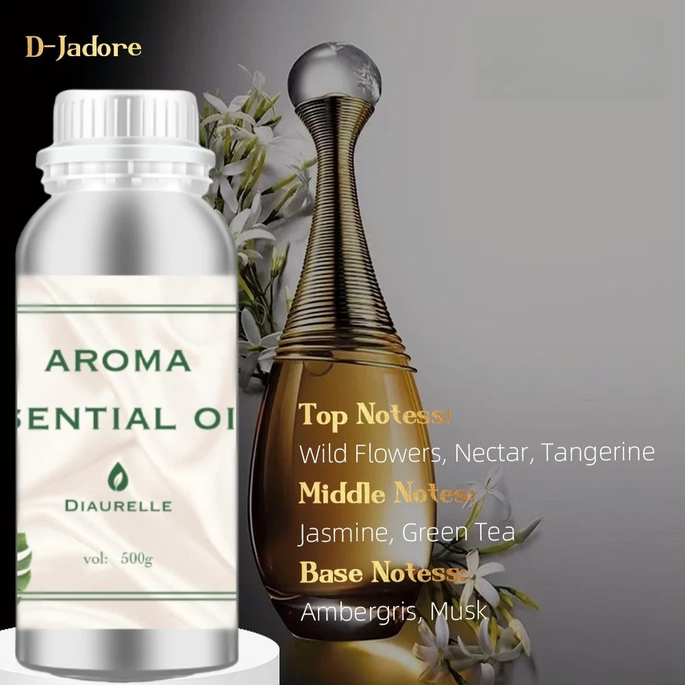 Perfume Hotel Essential Oil 500ML Air Freshener Pure plant essential for oil Hotel aromatic oils Fragrance Diffuser Air Purifier