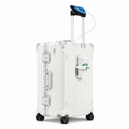 Luggage Sets Trolley Case Large Capacity Suitcase Universal Wheel Suitcase Thickened Combination Lock with Trolley - Kimlud