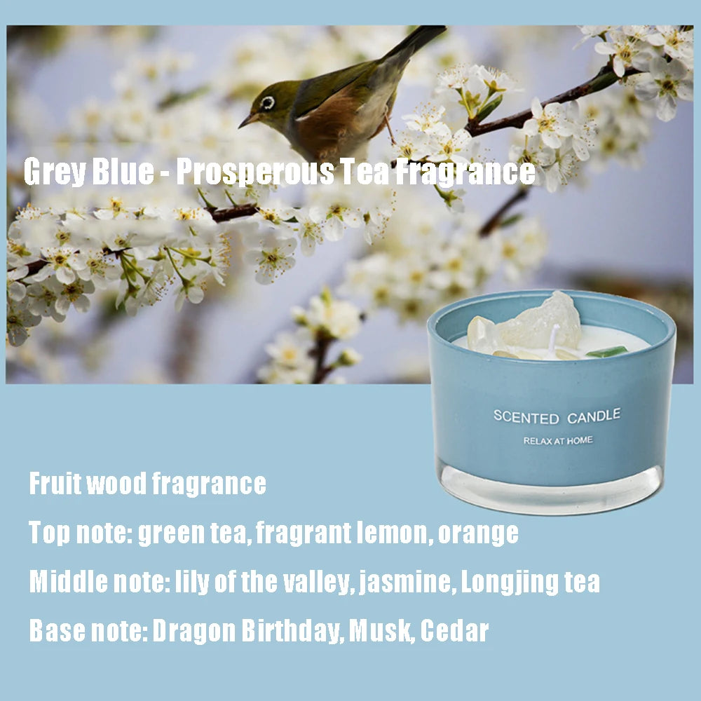 Scented Wax Candle Smokeless Aromatic Soybean Candles Aromatherapy Wedding Birthday Party Gift 2024 Christmas Home Decoration