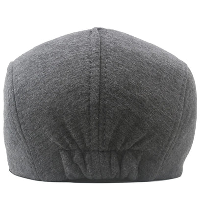 Fashion New Men's Casual Newsboy Hat Flat Cap Winter And Autumn Retro Beret Hat Wild Casual Hats Octagonal Cap Winter...