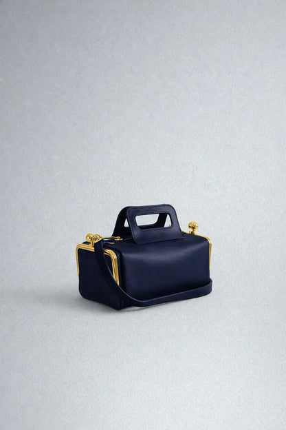 NEW Two side clamp design Frame Kiss lock Bag For Women Luxury Designer Handbag Purse 2026 New In PU Underarm Shoulder...