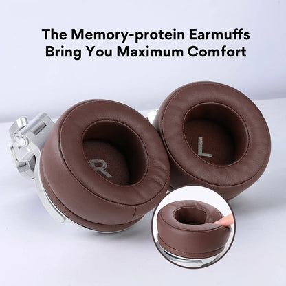 Oneodio Wired HiFi Headphones Professional Studio DJ Headphones With Mic Over Ear Hi-Res Headset Monitoring For AMP Guitar Phone