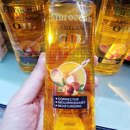 Moroccan Argan Oil Body Moisturizing Skin Care Massage Softening Hair - Kimlud