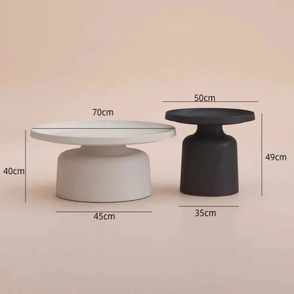 Modern Nordic Coffee Table Premium Aesthetic Elegant Design Side Table Storage Luxury Corner Tables Living Room Furniture - Kimlud
