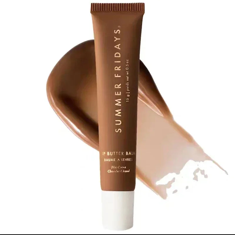 2025 Summer Fridays Lip Balm Hydrating Mirror Lipgloss Lip Vanilla Pink Sugar Coffee Cake Scent Lipstick Transparent Oil Makeup