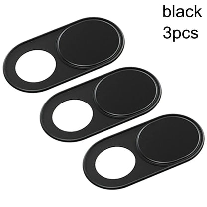 Metal Webcam Cover Camera Magnet Slider Shutter Privacy Protect Sticker for Laptop Tablet Phone Ultra Thin Privacy Sticker