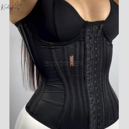 Women's Modeling Fajas ColombianasSeamless Thong Body Shaper with Fish Bones Double Compression Slim Fit Crosets Shapewear Tops