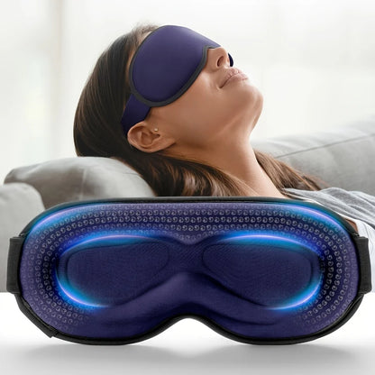 High-quality 3D three-dimensional eye mask for men and women, simple light-blocking eye mask nose pad sleep suitable for office