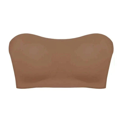 Popular Women's Strapless Bra Cross Side Buckle Underwear