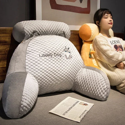 Ice peas bedside cushion soft waist pillow big backrest bed pillow sofa pillow bed reading. | Kimlud Premium Bed