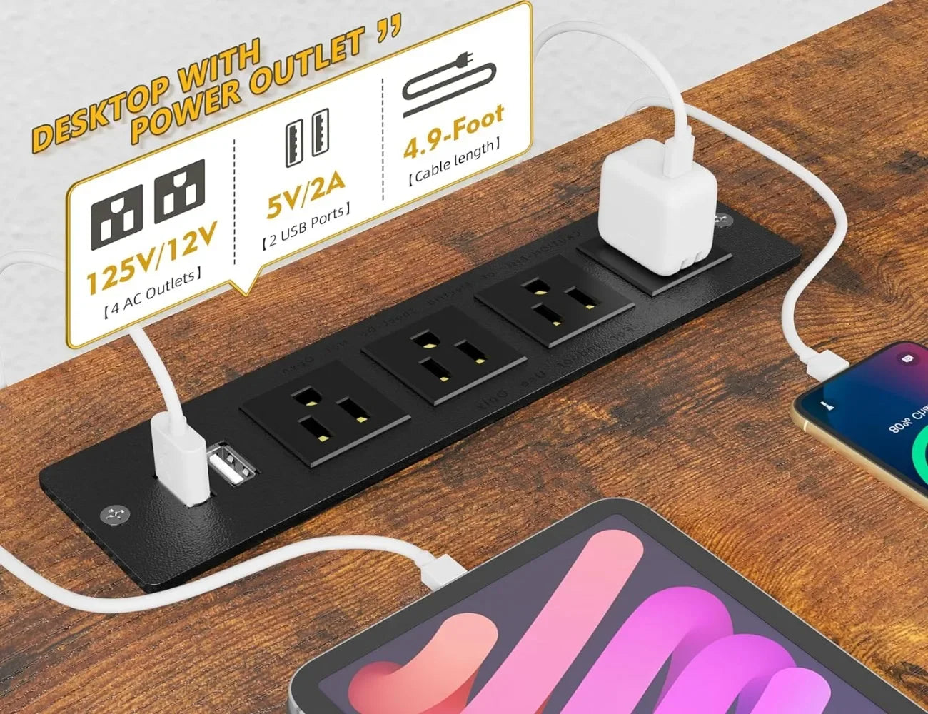 Premium Shaped Desk with Drawers Reversible Large L Shaped Gaming Desk withShelf Gaming Desk with