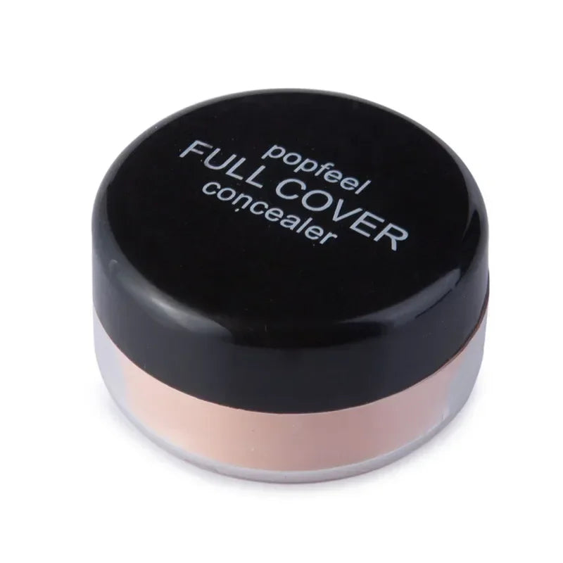 Popfeel Full Cover Concealer Hide Blemish Creamy MakeUp Face Lip Eye Foundation Makeup Contouring Corrector Make Up |...