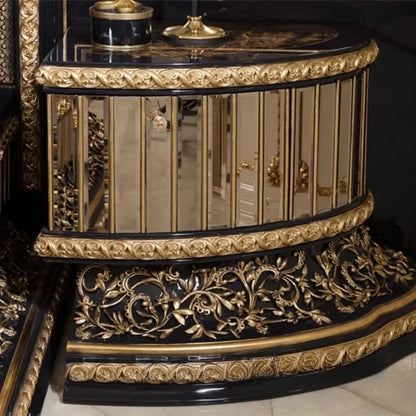 Apartment Solid Wood Bed Double Nordic Modern Princess European Bed Confortable High Quality Wedding Muebles Bedroom Furniture - Kimlud