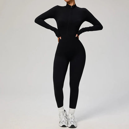 Nylon One Piece Jumpsuit Women Quick Dry Clothing Sportswear Woman Gym Yoga Sport Sets Workout Sets Women Tracksuit 10 Colors - Kimlud