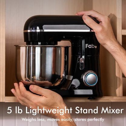 Stand Mixer 6.5QT 6-Speed 450W Tilt-Head Food Mixer Stainless Steel Electric Food Mixer Kitchen Mixer For Daily Use - Kimlud