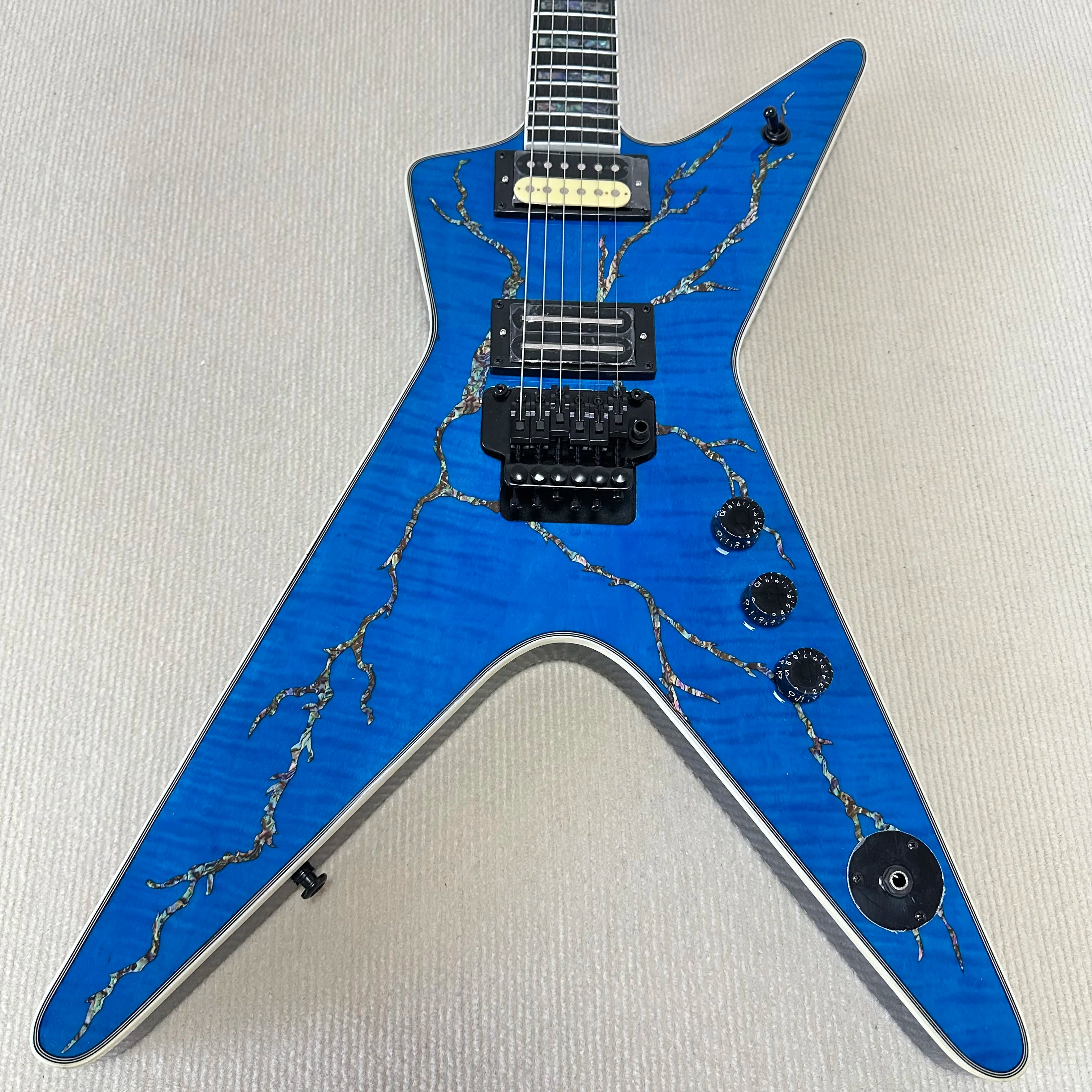 Ship from US Electric Guitar Factory Bluefin Washburn Dimebag Darrell Electric Guitar-Themed Gift Free Shipping | Kimlud...