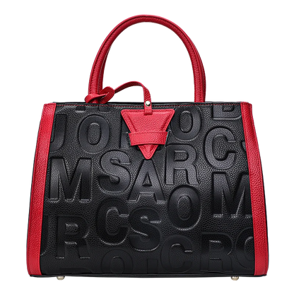 Genuine Leather Women's Bag 2024 New Fashion One Shoulder Crossbody Bag Women's Bag Versatile Handbag Big Bag