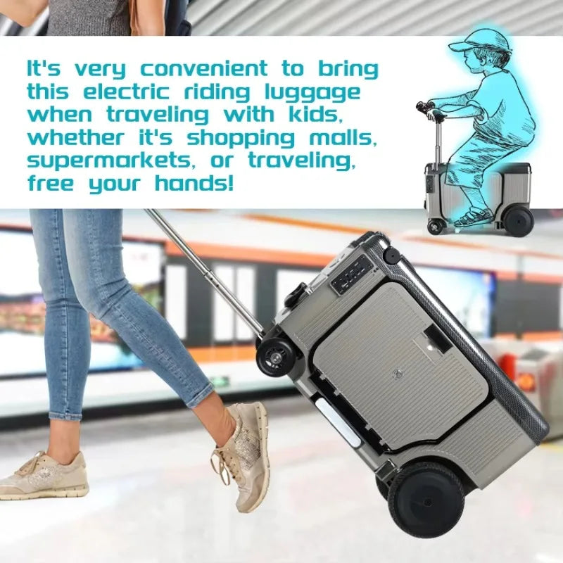 202520inch Electric Luggage Travel Riding Suitcase The Mobility Scooter With TSA | Kimlud Luxury Rug