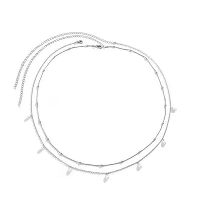 New Fashion Sexy Double Layer Pearl Chain for Women Waist Bead Belly Chain Belly Belt Summer Beach Body Jewelry Festival...