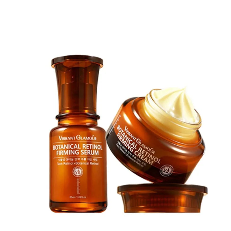 VIBRANT GLAMOUR Retinol serum And Cream 2.0 SkinCare Set, Upgraded Formula, Deep Hydration,Long-Lasting Moisturisation |...