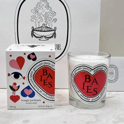 190g Aromatherapy Candle City Limited Edition Pure Natural Plant Essential Oil Scented Candle Cafe Chantilly Christmas...