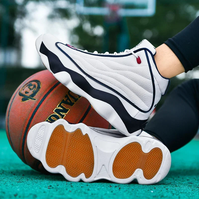Super Cool Mens Womens Basketball Shoes Luxury Brand Sport Shoes Boy Anti Slip Outdoor Basketball Trainers Wearable Sneakers - Kimlud