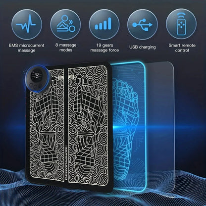 Electric Foot Massager Pad Muscle Massage Relaxation Trainer For Massage Fitness Outdoor Sport Home Family Relax