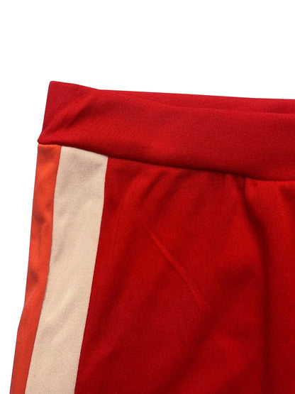 TW521 Women's Sports Casual Fashion Two-piece Striped Splicing Set | Kimlud Mid Range Pants