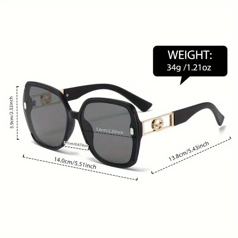 Womens Minimalist Classic Vintage Rectangular Glasses Anti Reflection Anti Glare PC Lenses Lightweight Plastic Frame...