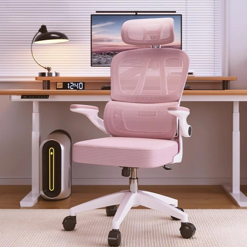 Ergonomic Girls Chair Modern Swivel Designer Unusual Luxury Wheels Aesthetics Chair Adult Unusual Executive Muebles Furniture - Kimlud