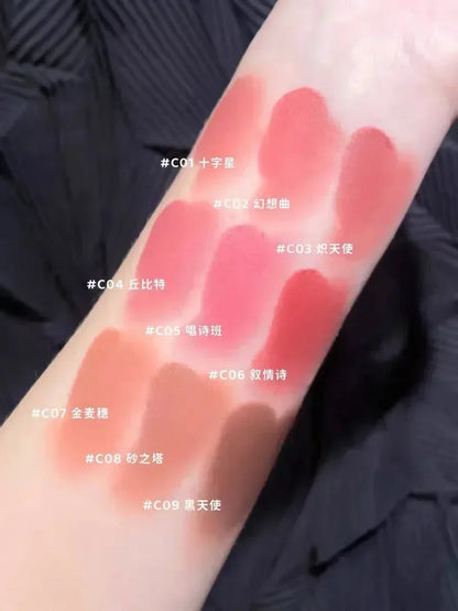 Flower Knows Little Angel Lip Mud Stick Velvet Matte Mist Lipstick Hidden Lip Pattern Hidden Lip Lines - Kimlud