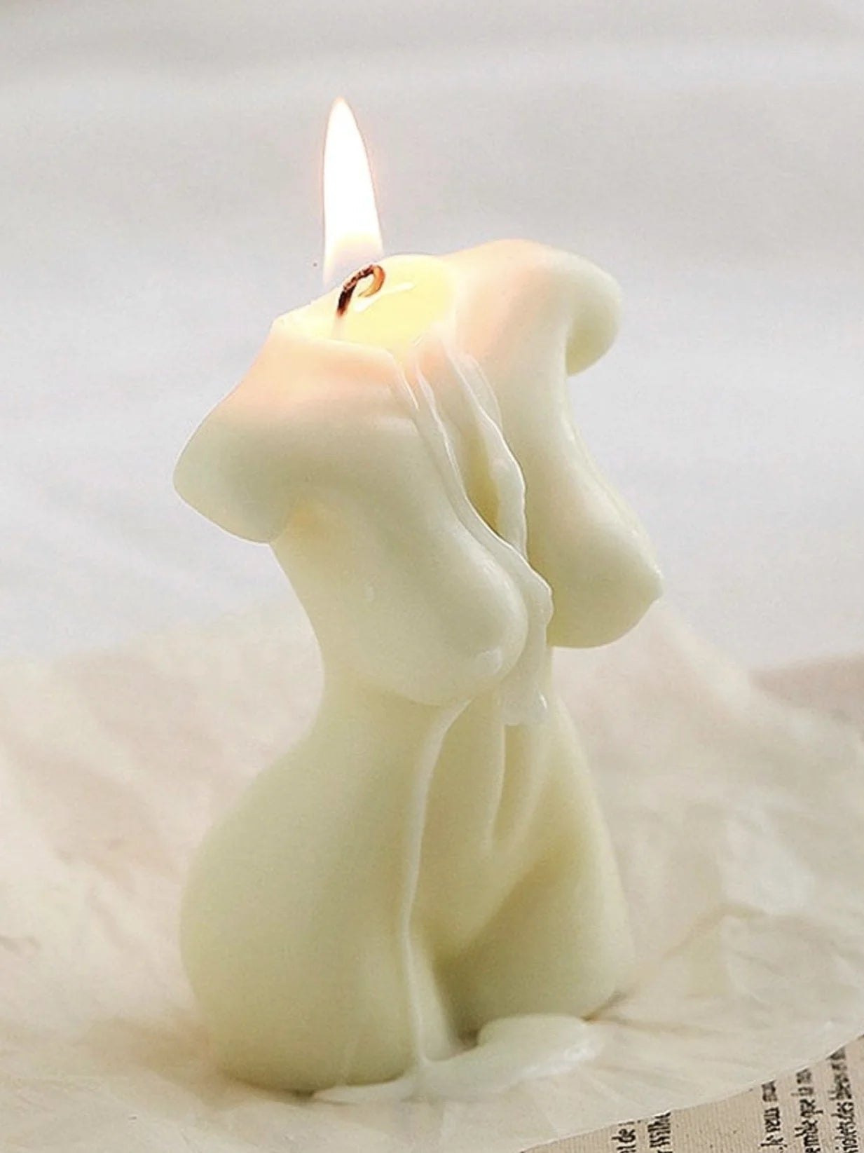 1pc Women's Body Shape Aromatherapy Candle Home Decoration Candle Human Sculpture Candle
