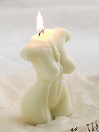 1pc Women's Body Shape Aromatherapy Candle Home Decoration Candle Human Sculpture Candle