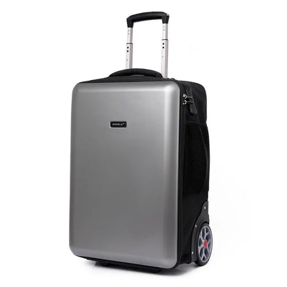Formsio 19"22" Inch Cabin Trolley Suitcase Cabin Lazy Rolling Backpack On Wheels - Kimlud