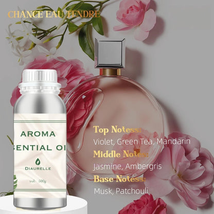 Perfume Hotel Essential Oil 500ML Air Freshener Pure plant essential for oil Hotel aromatic oils Fragrance Diffuser Air Purifier