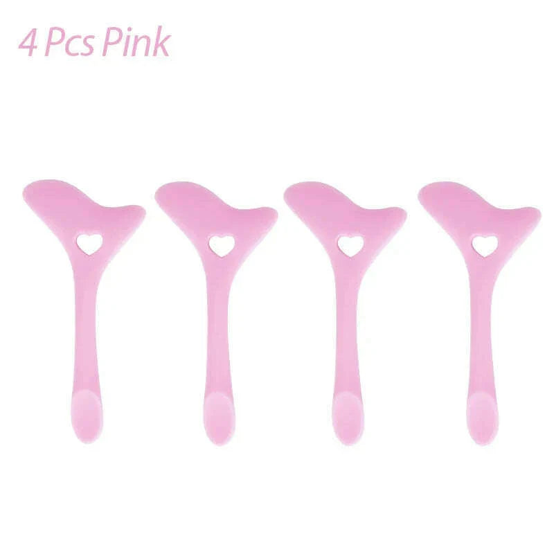 Silicone Eyeliner Makeup Useful Tool Stencils Wing Tips Marscara Drawing Aid Face Cream Mask Resusable Multifunction Makeup Tool