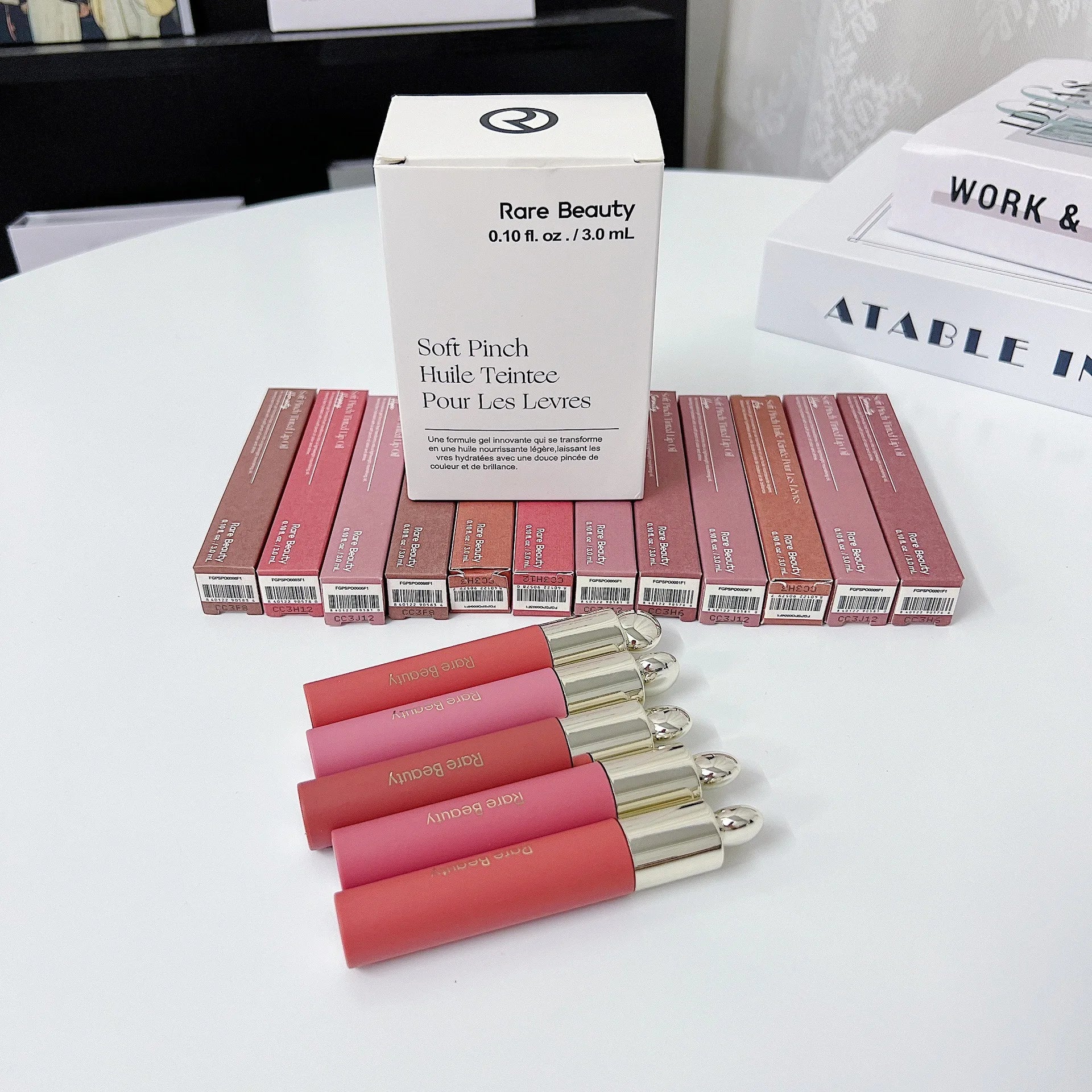 Rare Beauty New Smooth Liquid Lip Gloss Hydrating Moisturizing Lasting Natural Bright Lightweight Nutrient Repair Tinted...