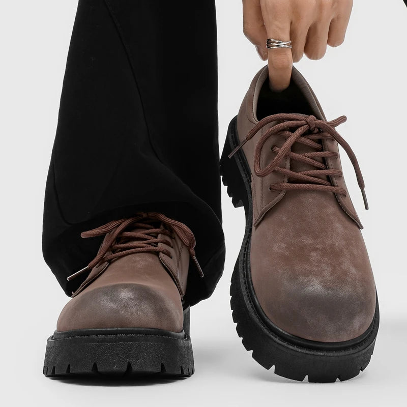 Designer Luxury High Top Sneakers Men Altitude Increasing 8 cm Breathable Street Fashion Platform Shoes 2025