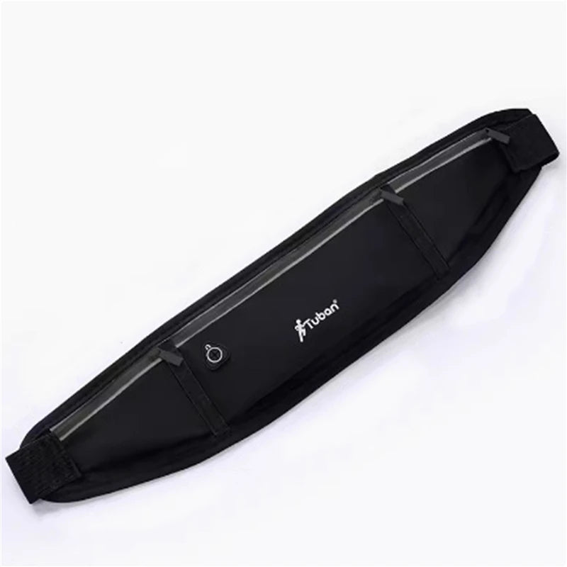 Outdoor Waterproof Invisible Waist Pack Running Waist Pack Sports Waist Pack Men's And Women's Models Hidden Fitness Bag - Kimlud