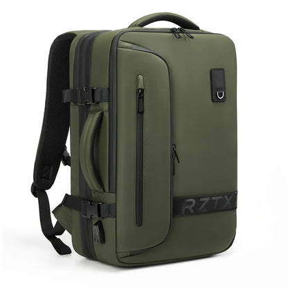 Travel Men Expanded Laptop Backpack vacuum compression hiking Backpack USB charging Business Large Capacity Backpack For Pumps