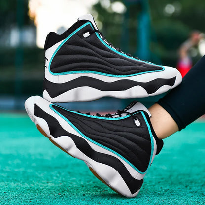 Super Cool Mens Womens Basketball Shoes Luxury Brand Sport Shoes Boy Anti Slip Outdoor Basketball Trainers Wearable Sneakers - Kimlud