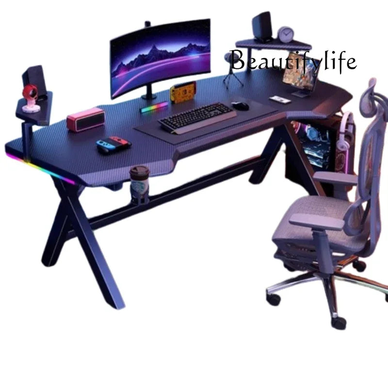 NEW  High End Console Computer Desks Organizers Setup Modern Bedroom Computer Desks Gadgets Creativity Mesas
