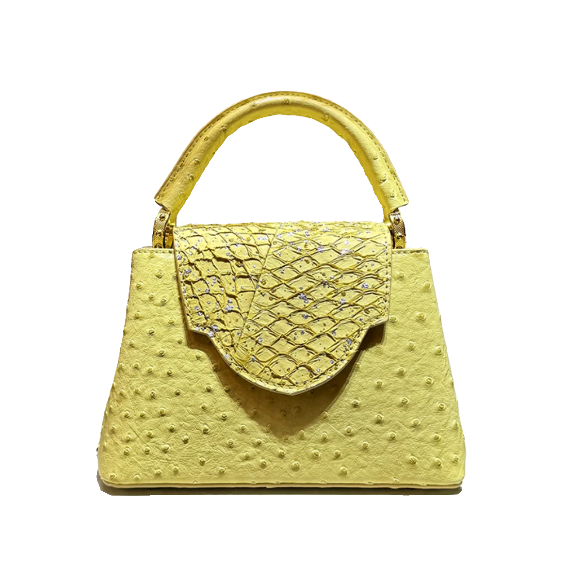 Luxury Designer Brand 가방 New High Quality Leather Handbag for Women Fashion Ostrich Print Single Shoulder Crossbody Bag...