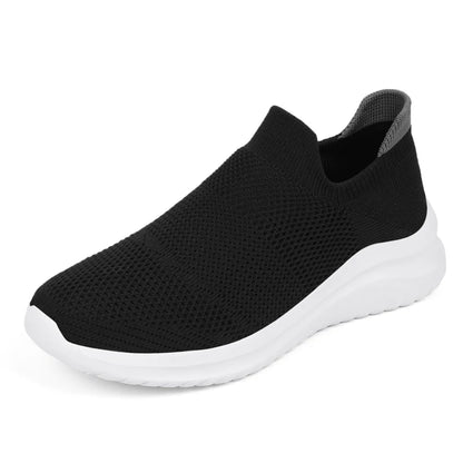 Men Shoes Sneakers Breathable Mesh Slip on Running Shoes Outdoor Non-Slip Couple Jogging Training Hiking Sports Shoes